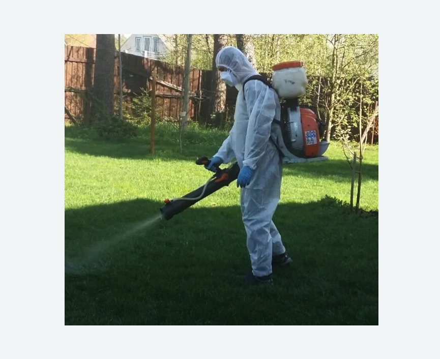 Обработка территории от клещей в Исилькуле