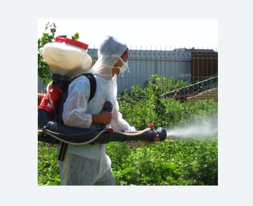 Акарицидная обработка территории в Исилькуле